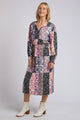 Elm Linear Floral Dress Multi From BoxHill