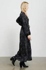 Et Alia Ellis Dress New York Print Black From BoxHill