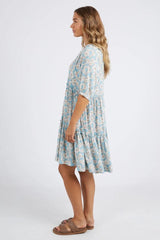 Foxwood Daisy Floral Dress Light Blue From BoxHill