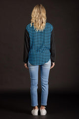 Mi Moso Charlie Top Houndstooth From BoxHill