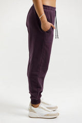 Rose Road Parker Pants Plum From BoxHill