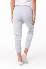 Silent Theory Fluid Pants Grey Marle From BoxHill