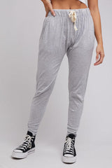 Silent Theory Fluid Pants Grey Marle From BoxHill