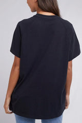 Silent Theory Routine Tee Black From BoxHill