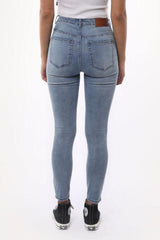 Silent Theory The Vice High Skinny Jeans Clean Indigo From BoxHill