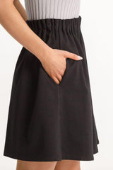 Thing Thing Sorry Skirt Black Hem Embroidery From BoxHill