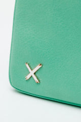 Home-Lee Oversized Clutch Mint One Size Mint From BoxHill