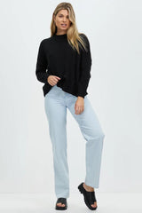 All About Eve Slouchy Knit Black From BoxHill