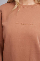 All About Eve Washed Crew Tan From BoxHill