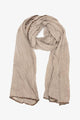 Antler Almond and Periwinkle Edge Scarf Beige From BoxHill