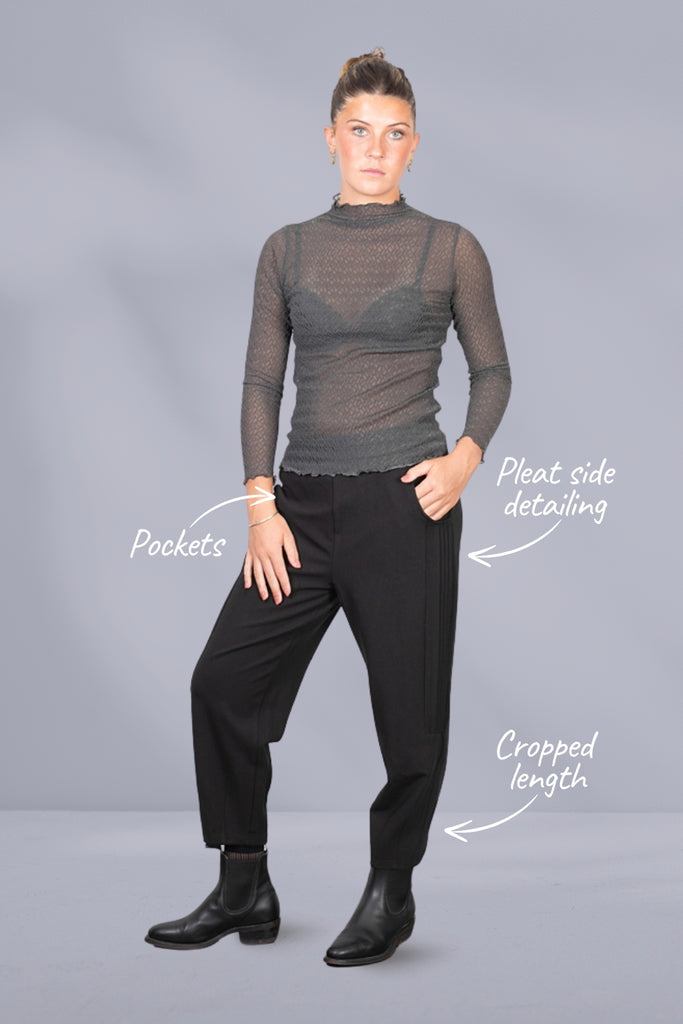 Antler Bohdi Pants Black From BoxHill