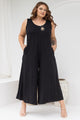 Bee Maddison Sophia Jumpsuit with Zip Black From BoxHill