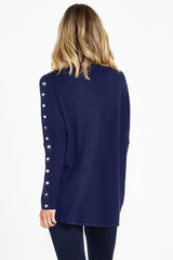 Betty Basics Bronte Knit Top Navy From BoxHill