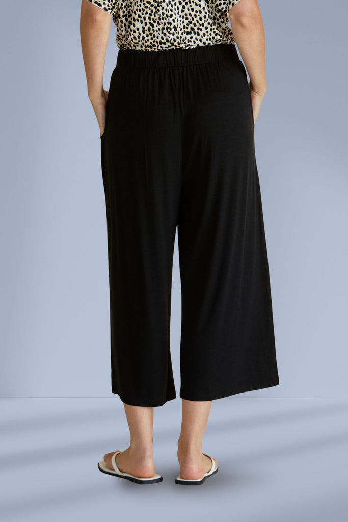 Betty Basics Crystal Crop Joggers Black From BoxHill
