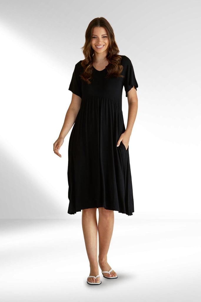 Betty Basics Donna Dress Black From BoxHill