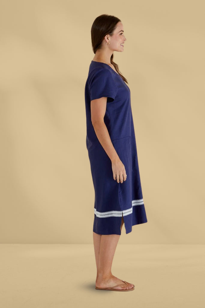 Betty Basics Elwood Dress Navy From BoxHill