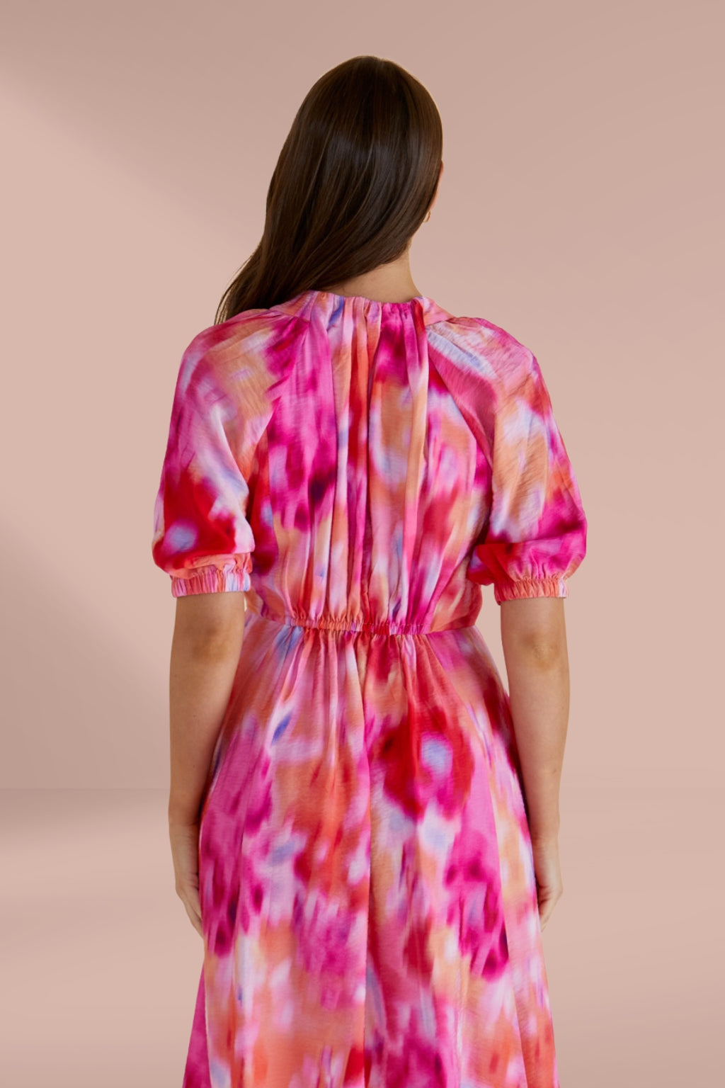 Betty Basics Emery Dress Floral Abstract Betty Basics