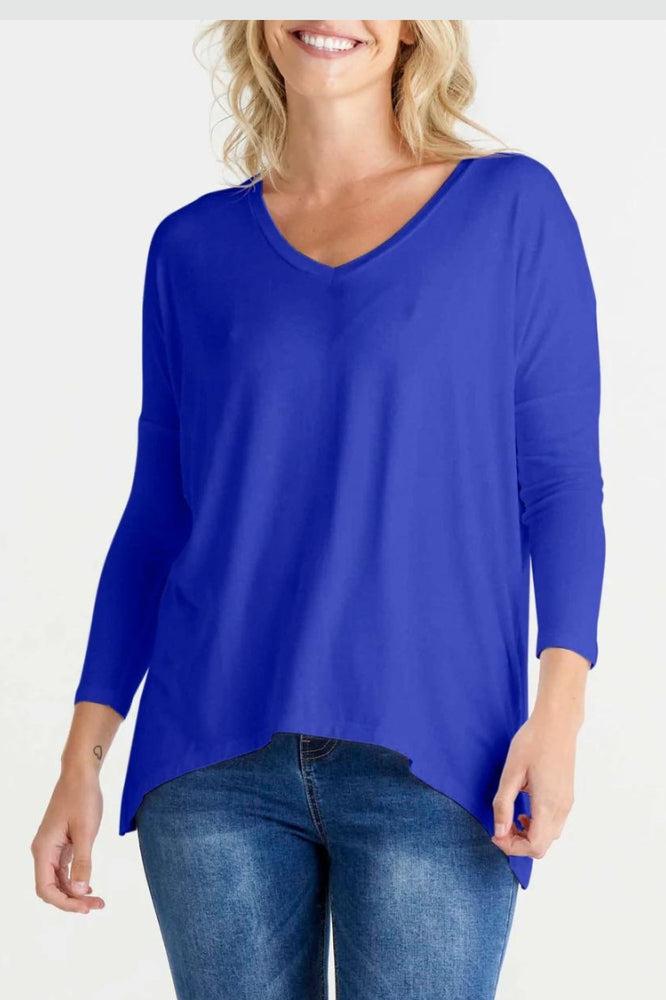 Betty Basics Geneva Tee Vivid Blue From BoxHill
