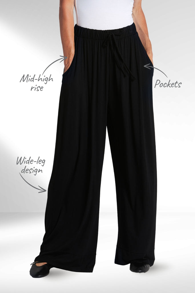 Betty Basics Ginnie Bamboo Pants Black From BoxHill