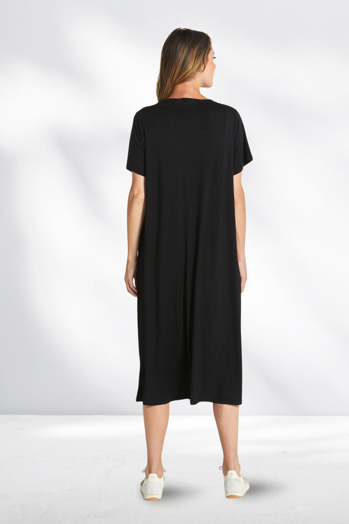 Betty Basics Irena Bamboo Dress Black From BoxHill