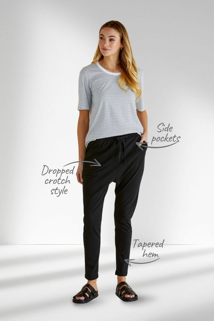 Betty Basics Jade Pants Black From BoxHill
