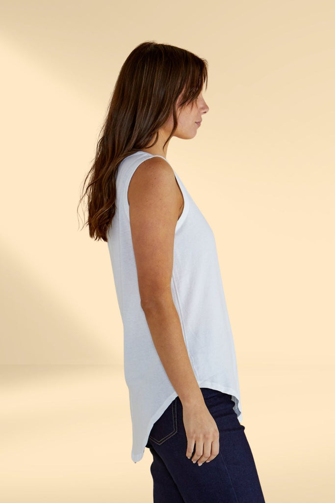 Betty Basics Keira Tank White From BoxHill