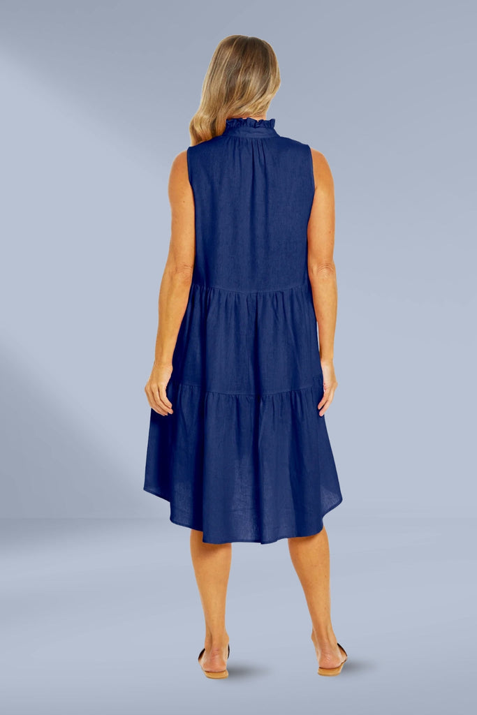 Betty Basics Libby Dress Navy From BoxHill