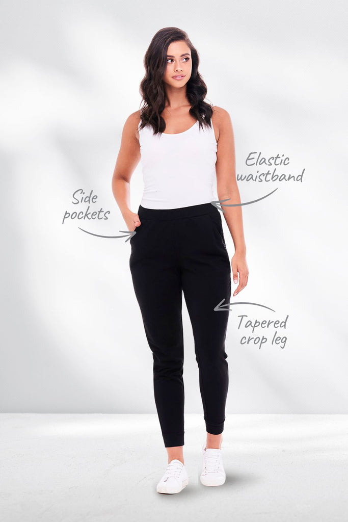 Betty Basics Lindsay Joggers Black From BoxHill