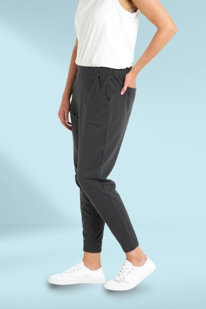 Betty Basics Lindsay Joggers Gunmetal From BoxHill