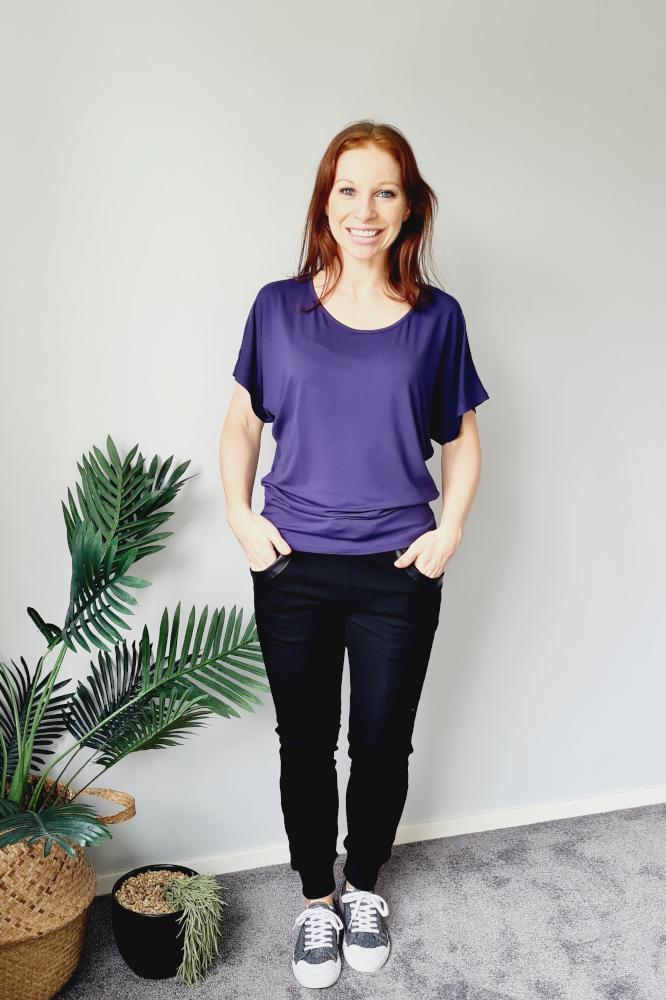 Betty Basics Maui Tee Navy From BoxHill
