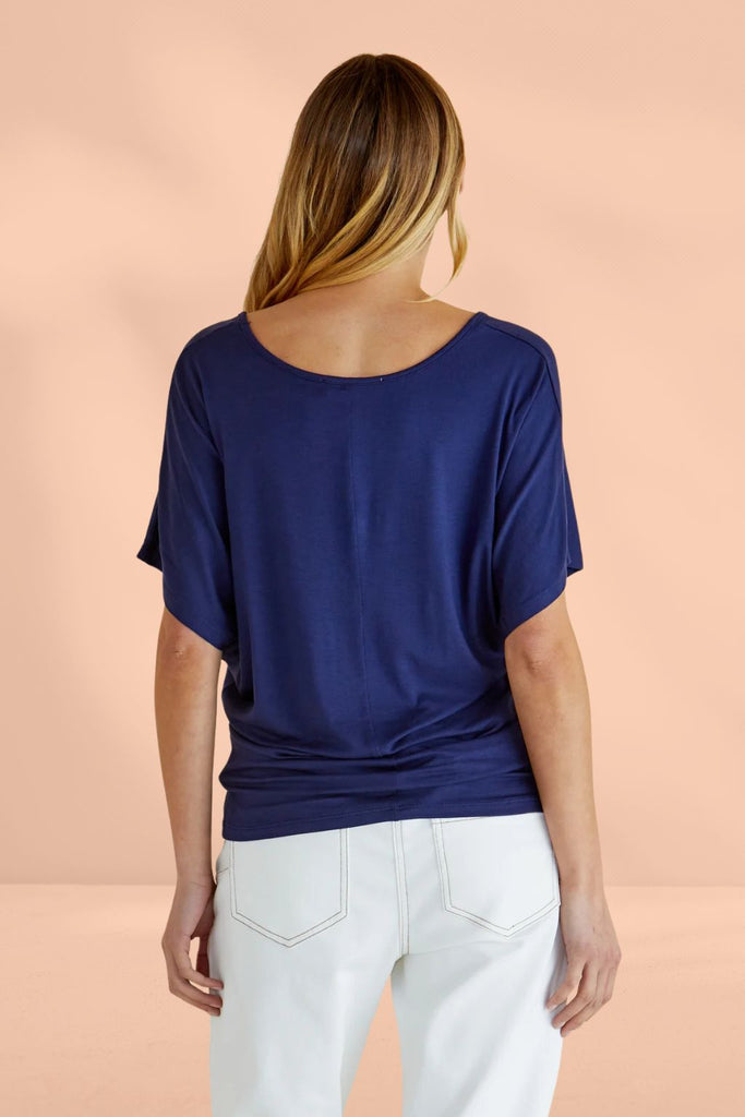 Betty Basics Maui Tee Navy From BoxHill