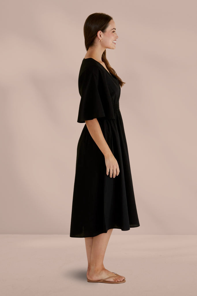 Betty Basics Mazie Dress Black From BoxHill