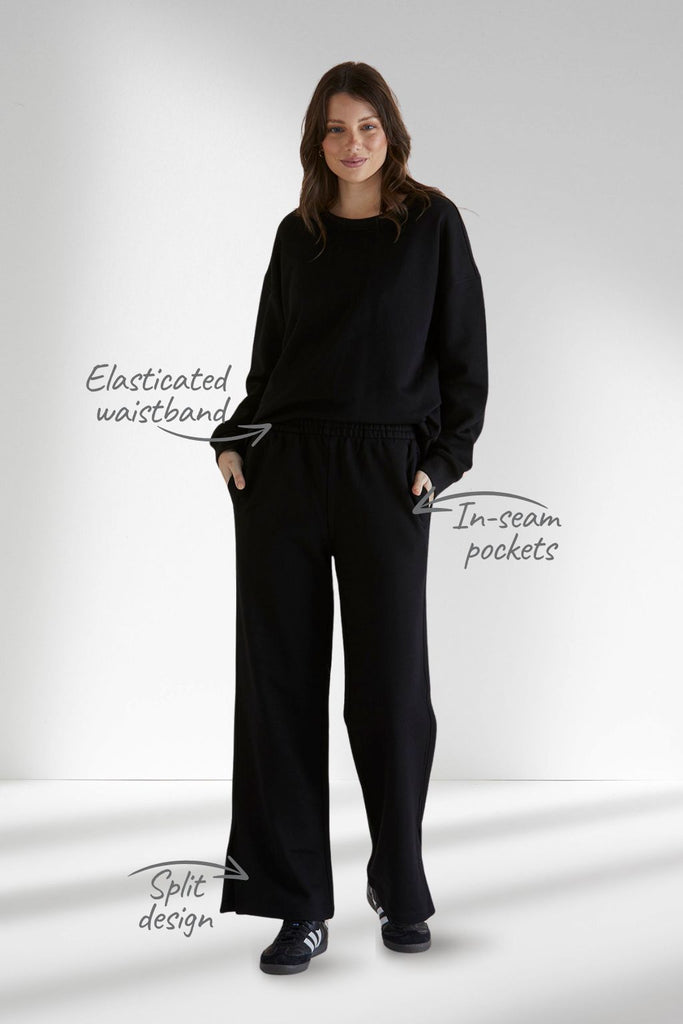 Betty Basics Pace Joggers Black From BoxHill