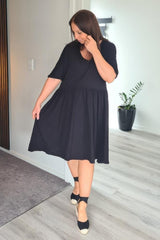 Betty Basics Portsea Dress Black From BoxHill