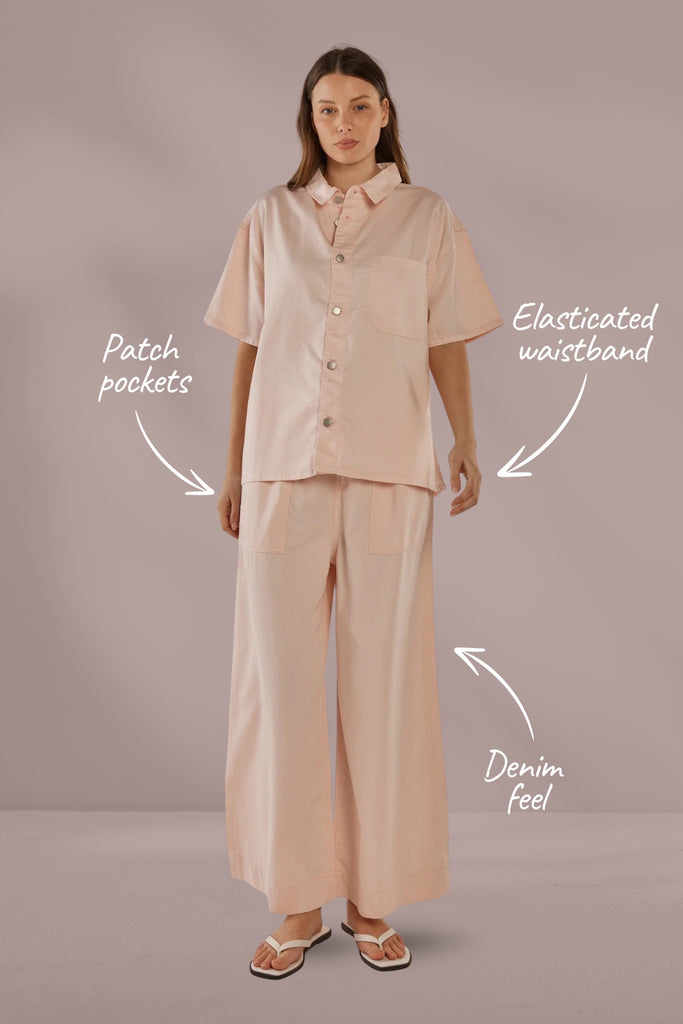 Betty Basics Saffra Relax Jeans Pink From BoxHill