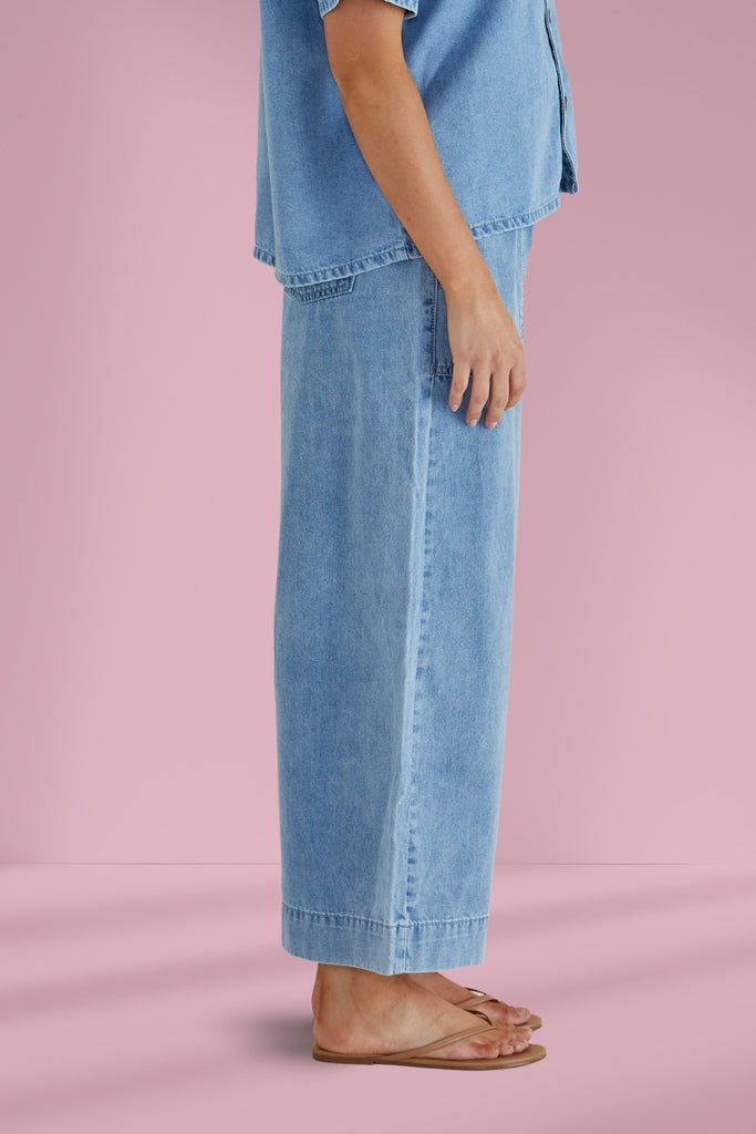 Betty Basics Saffra Relax Leg Jeans Medium Wash From BoxHill