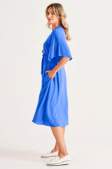 Betty Basics Saint Lucia Dress Deco Blue From BoxHill