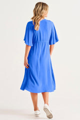 Betty Basics Saint Lucia Dress Deco Blue From BoxHill