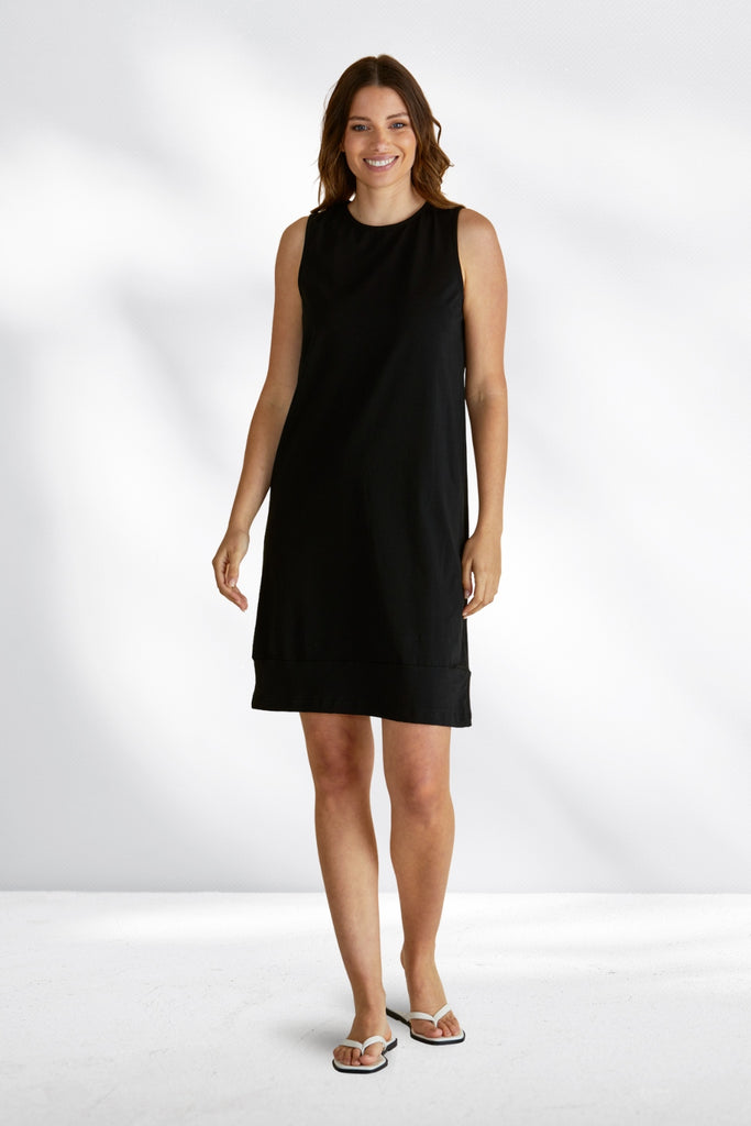 Betty Basics Tia Tank Dress Black From BoxHill