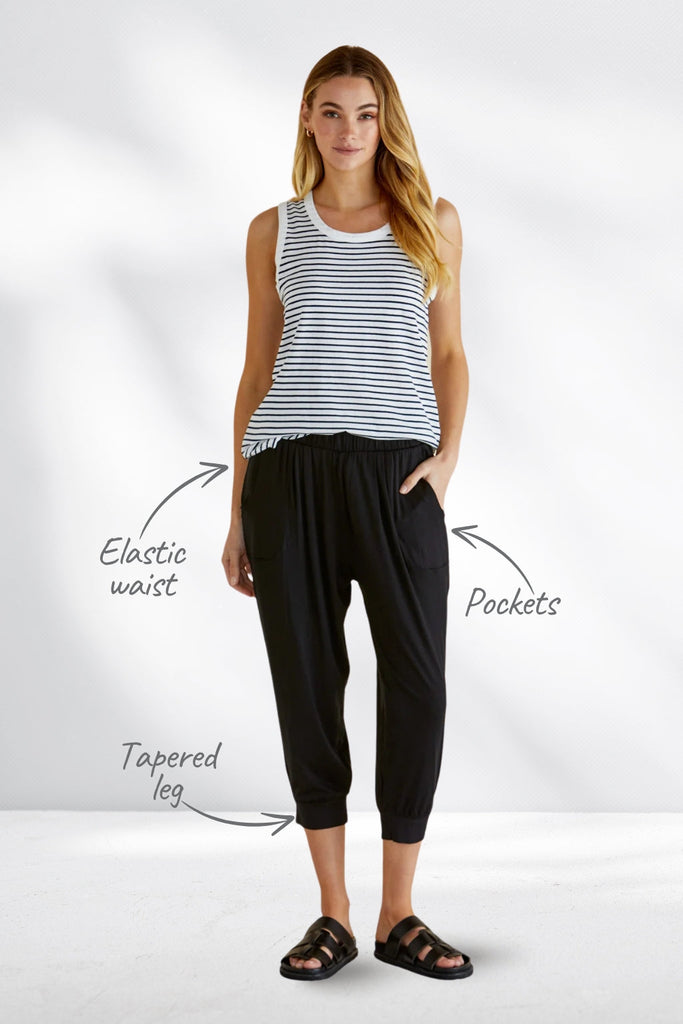 Betty Basics Tokyo 3/4 Pants From BoxHill