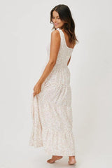 Cartel & Willow Fleur Maxi Dress Cinnamon Floral From BoxHill