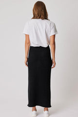 Cartel & Willow Sammie Knit Skirt Black From BoxHill