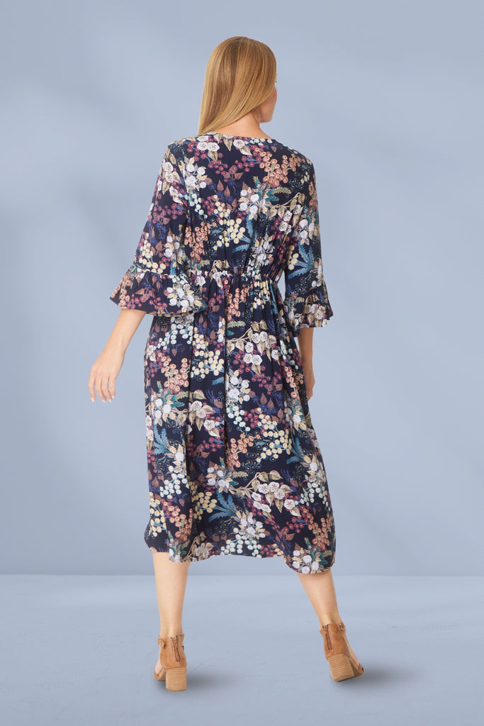 Cordelia St Gemma Ruffle Dress Print From BoxHill
