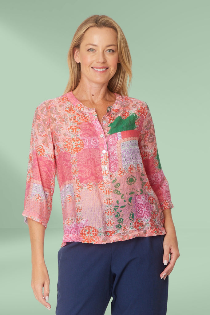 Cordelia St Spring Guest Shirt Pink From BoxHill