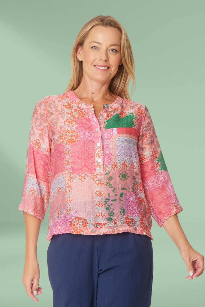 Cordelia St Spring Guest Shirt Pink From BoxHill