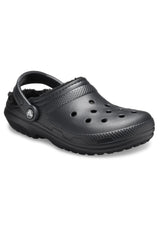 Crocs Classic Lined Clogs Black From BoxHill