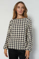 Dear Sutton Brooks Blouse Houndstooth From BoxHill
