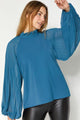 Dear Sutton Royce Blouse Turkish Blue From BoxHill
