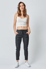 Dricoper Active Jeans Coated Black From BoxHill