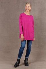 Eb and Ive Alawa Knit Magenta From BoxHill